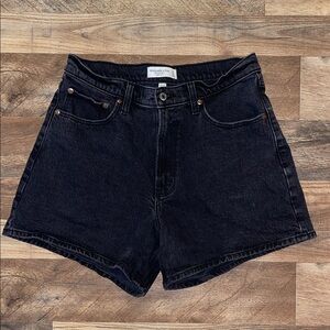 Abercrombie & Fitch High Rise Dad Shorts Curve Love size 10/30
